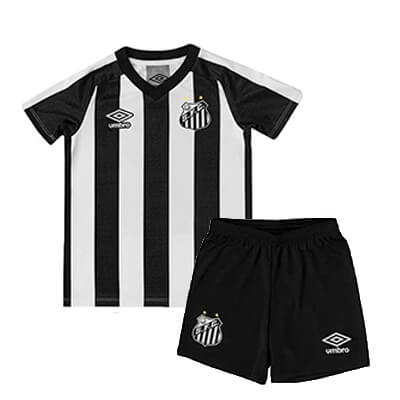 kit infantil Santos II 22/23 Unissex - Preto