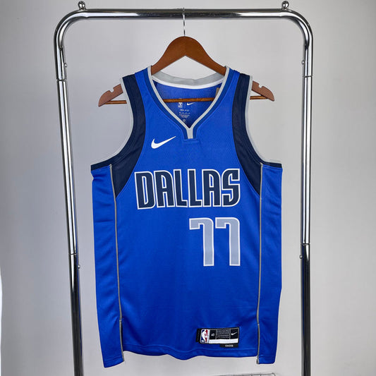 Regata NBA Dallas Mavericks Icon Edition 23/24 Luka Doncic Azul