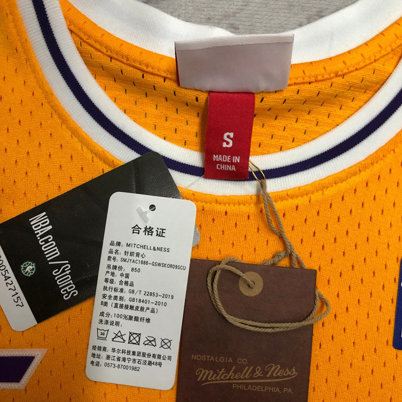 Regata Lakers Retrô Mitchell & Ness 1998/1999 Dennis Rodman