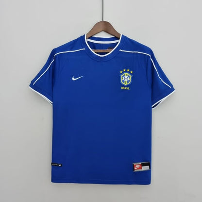 Camisa Retrô Azul Brasil 1998