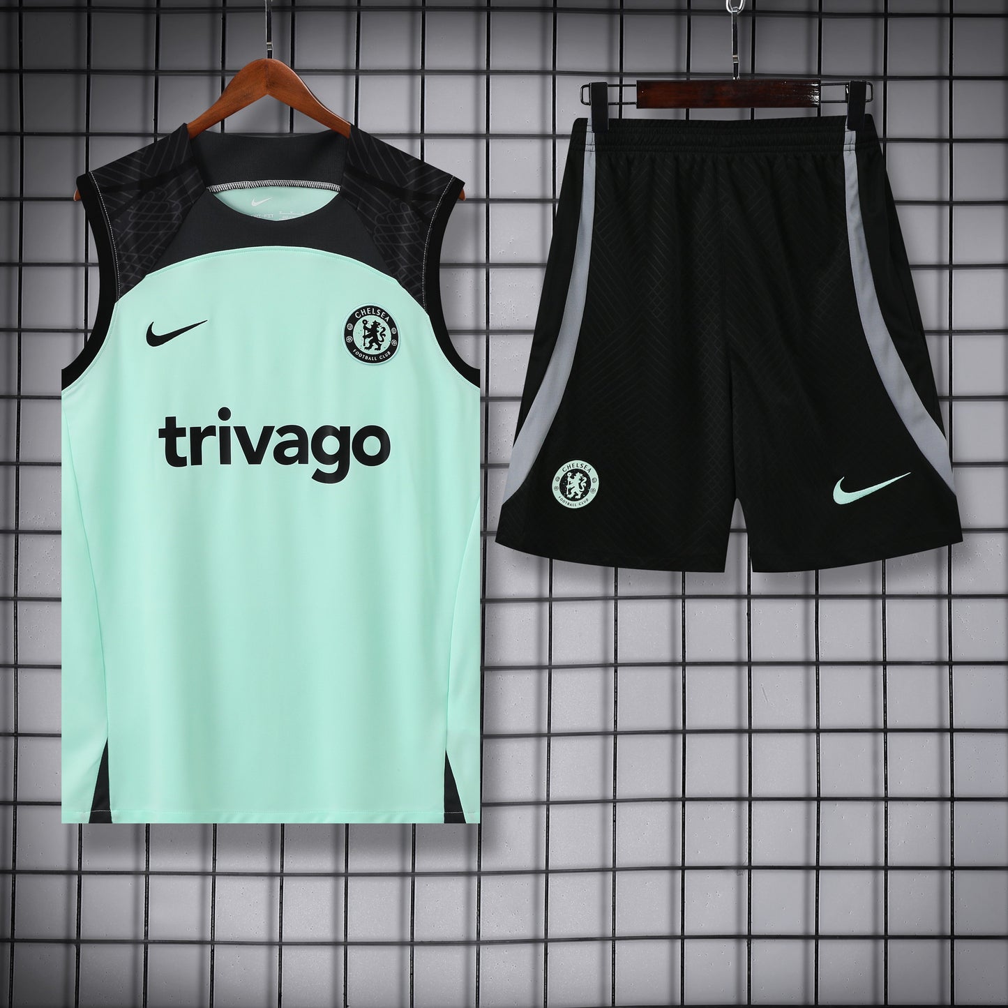 Kit Camisa Regata e Short Chelsea 23/24