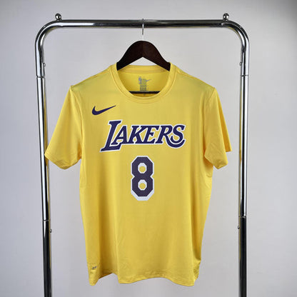 Camiseta NBA Los Angeles Lakers Kobe Bryant 8 DRI-FIT Amarela