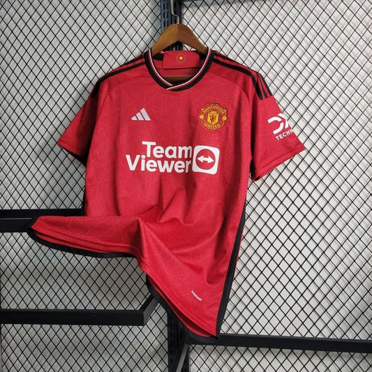 Camisa Vermelha Home Manchester United - 23/24