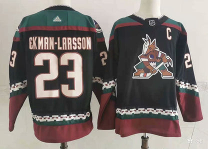 Jersey Arizona Coyotes Preta