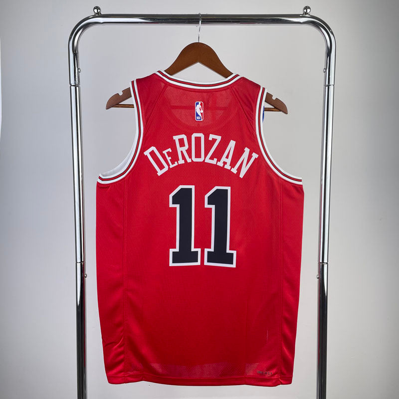 Regata NBA Chicago Bulls Icon Edition 23/24 DeRozan Vermelha