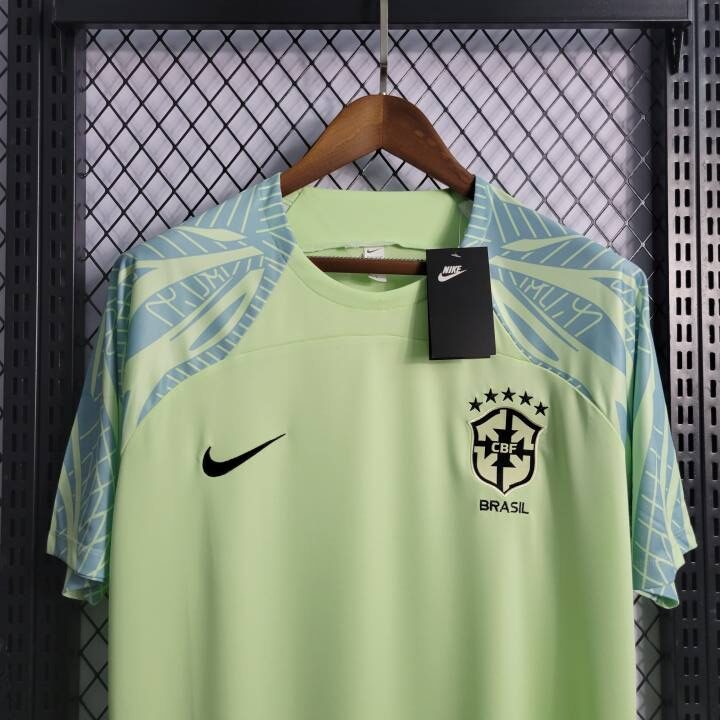 Camisa Verde Brasil Treino Copa do Mundo 2022
