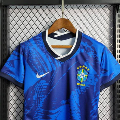 Camisa Feminina Brasil Azul Concept