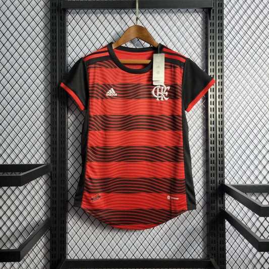 Camisa Feminna Rubro Home Flamengo 22/23