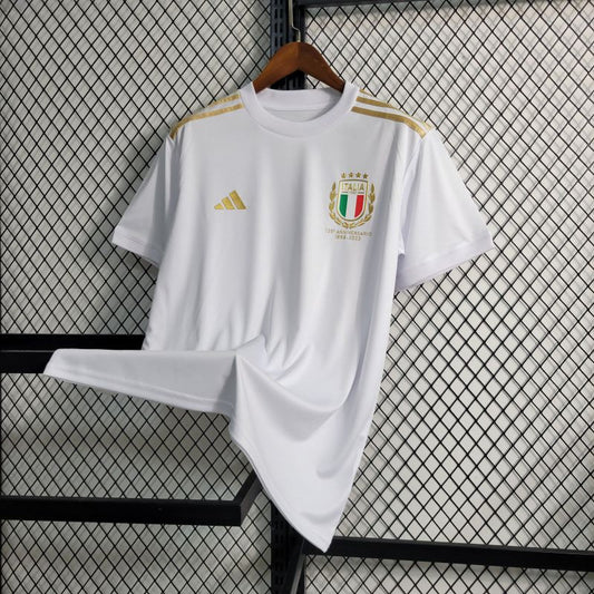 Camisa Branca Itália Comemorativa 125 anos