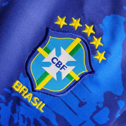 Camisa Feminina Brasil Azul Concept