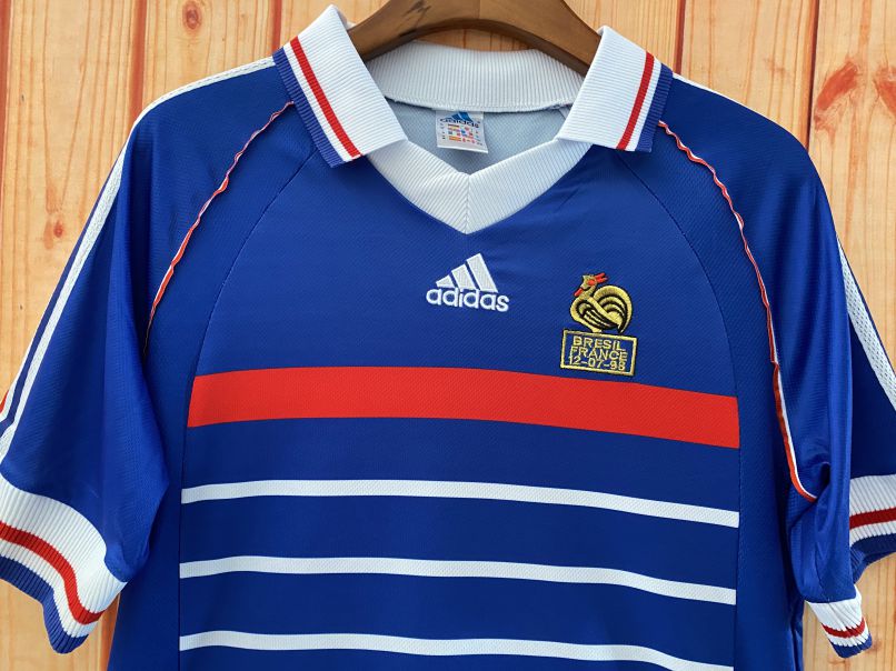 Camisa Retrô França - Home - 1998