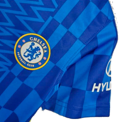 Kit Infantil Chelsea I 21/22 Unissex - Azul+Amarelo