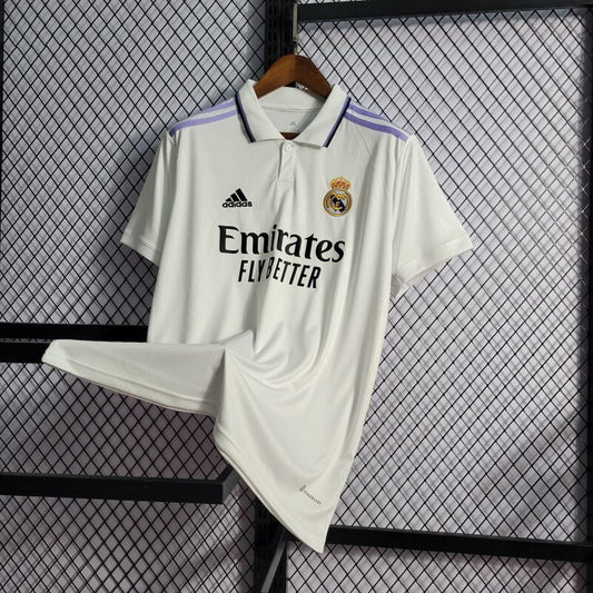 Camisa Branca Home Real Madrid - 22/23