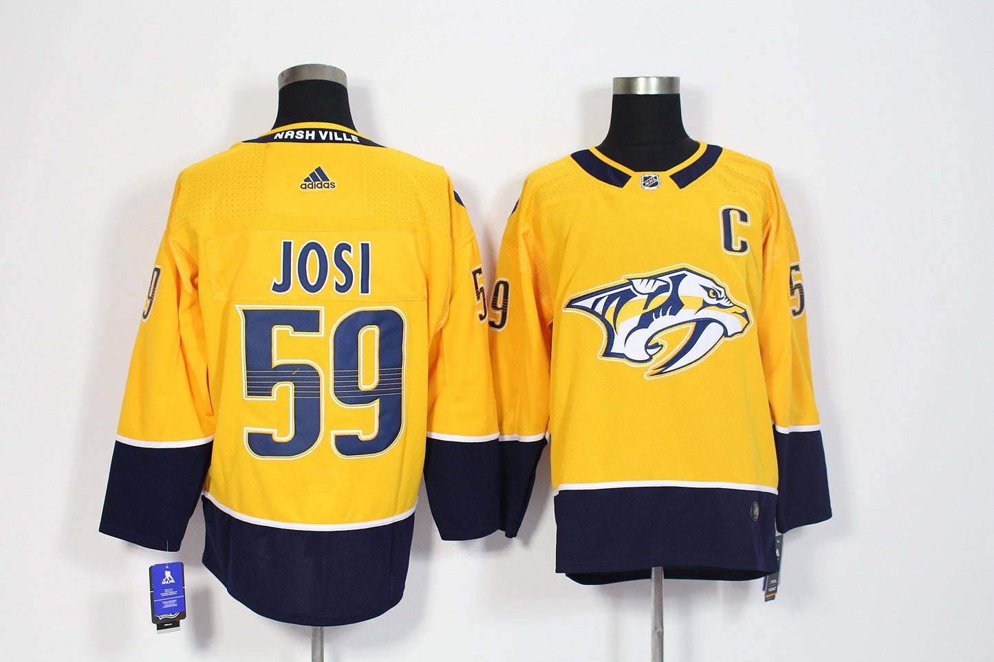 Jersey Nashville Predators Ouro