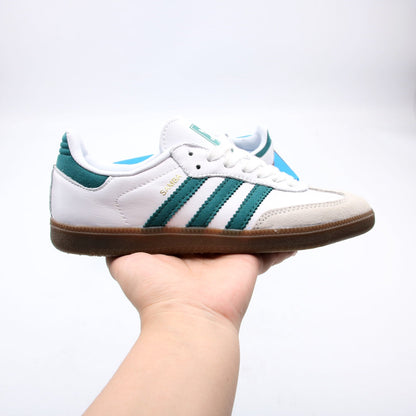 Tênis Adidas Originals Samba White Green