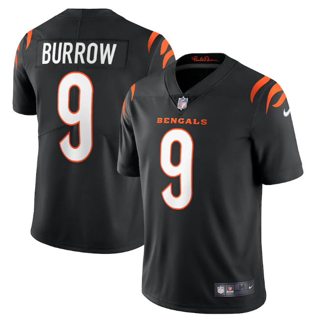 Jersey Cincinnati Bengals Vapor Limited Preta