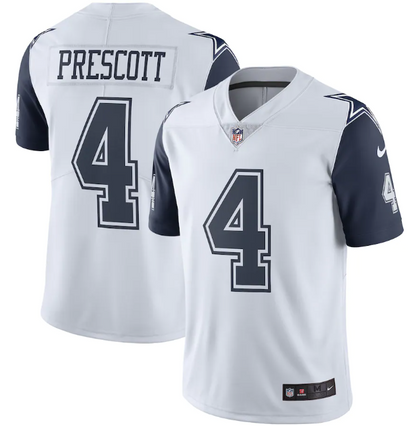 Jersey Dallas Cowboys Vapor Limited Branca/Azul