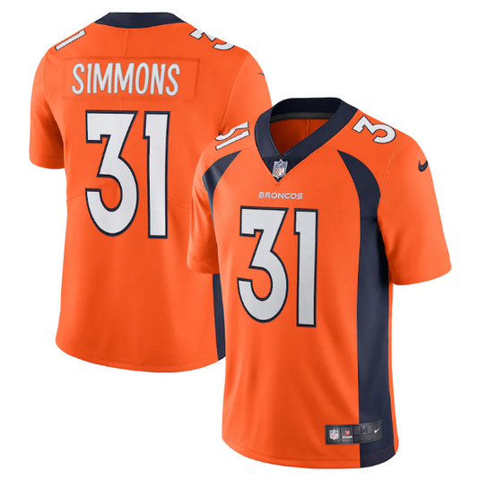 Jersey Denver Broncos Vapor Limited Laranja