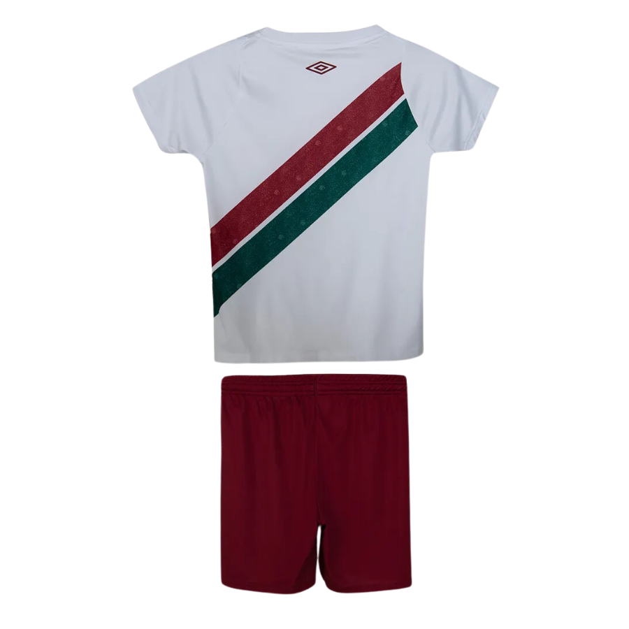Kit infantil Fluminense Reserva Uniforme 24/25 Adidas
