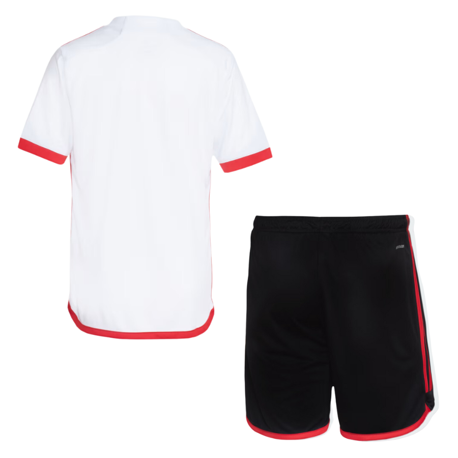 Kit infantil Flamengo Reserva Uniforme 24/25 Adidas