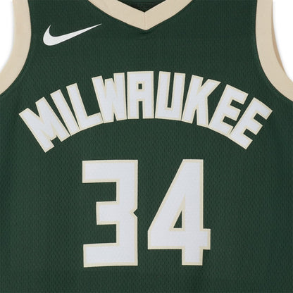 Regata NBA Milwaukee Bucks Giannis Antetokounmpo Icon Edition Maculina - Verde