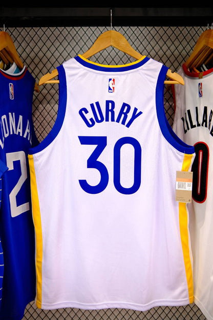 Regata NBA Golden State Warriors Association Edition 23/24 Stephen Curry Branca