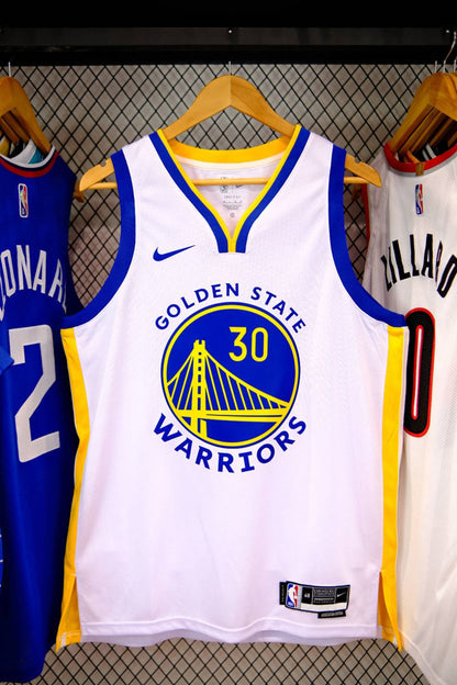 Regata NBA Golden State Warriors Association Edition 23/24 Stephen Curry Branca