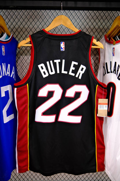 Regata NBA Miami Heat Icon Edition 23/24 Jimmy Butler Preta