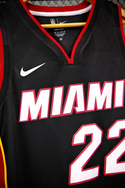 Regata NBA Miami Heat Icon Edition 23/24 Jimmy Butler Preta