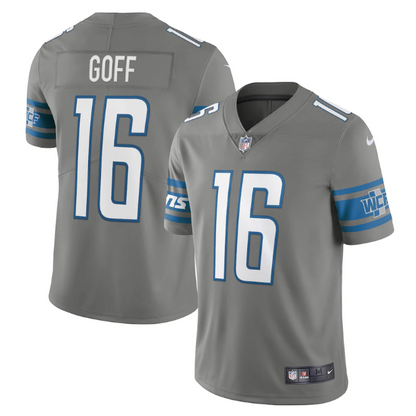 Jersey Detroit Lions Vapor Limited Cinza