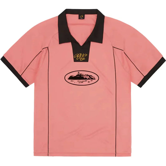 Camiseta Corteiz Talismo Football Jersey Pink