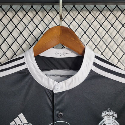 Camisa Manga Longa Preta Dragão Real Madrid 13/14