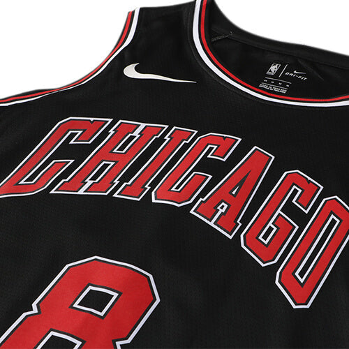Regata NBA Chicago Bulls Lavine nº8  Masculina - Preto