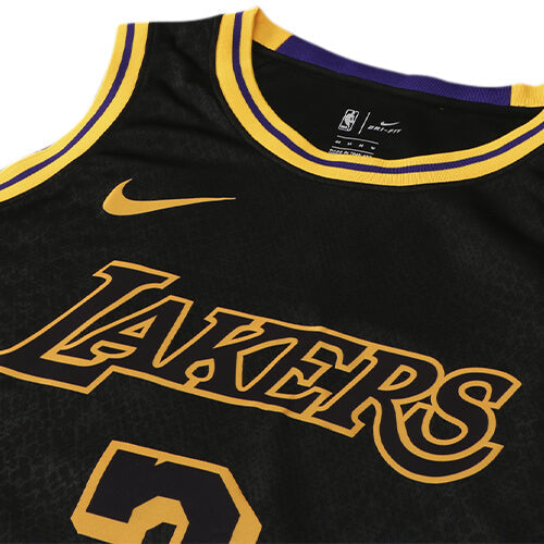 Regata Los Angeles Lakers Davis N°3 Masculina - Preto