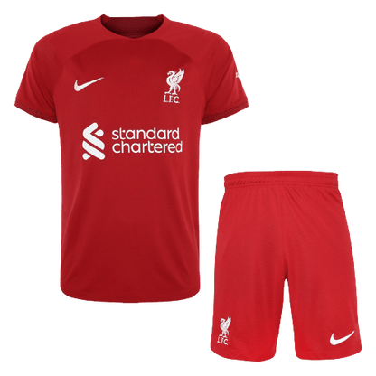 Kit Infantil Liverpool I 22/23 Unissex - Vermelho