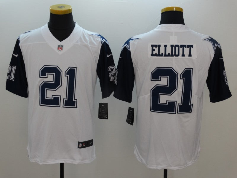 Jersey Dallas Cowboys Vapor Limited Branca/Azul