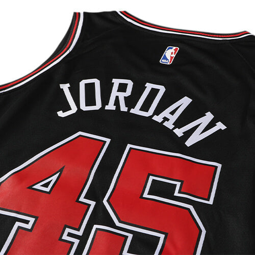 Regata NBA Chicago Bulls Jordan  nº45  Masculina - Preto