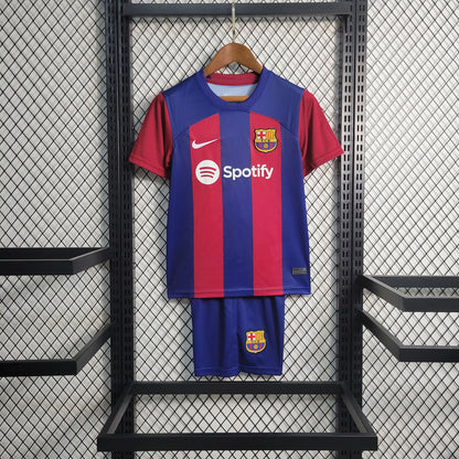 Kit Nike Barcelona I - 2023/24 Infantil