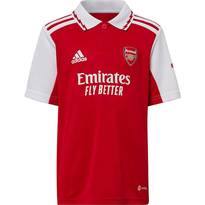 kit Infantil Arsenal I 22/23 Unissex - Vermelho+Branco