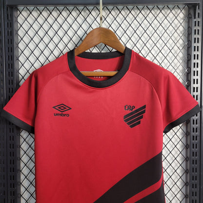 Kit Umbro Athletico Paranaense I - 2023/24 Infantil