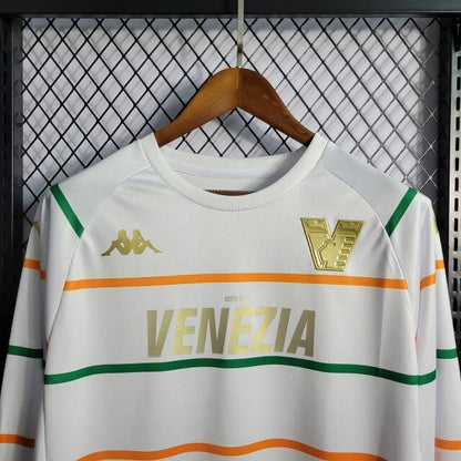 Camisa Manga Longa Branca Venezia FC Away 22/23