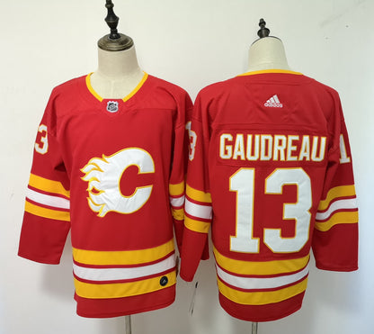 Jersey Calgary Flames Vermelha/Amarela