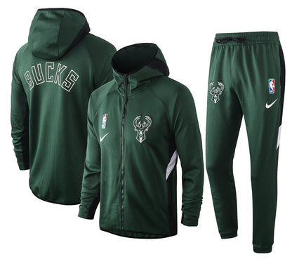 Conjunto Nike Therma Flex Milwaukee Bucks Treino