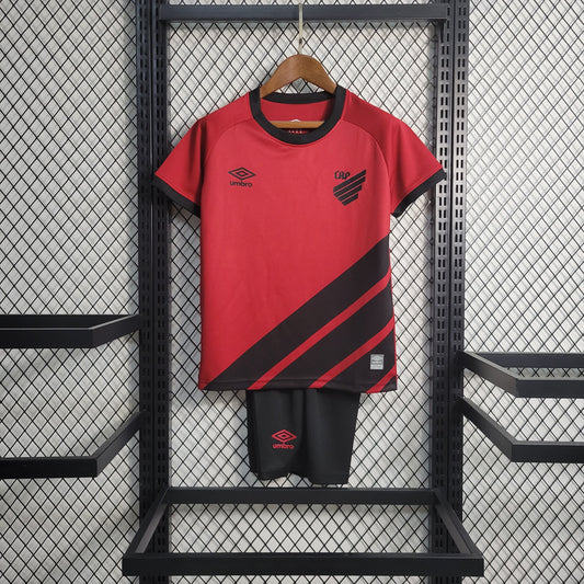 Kit Umbro Athletico Paranaense I - 2023/24 Infantil