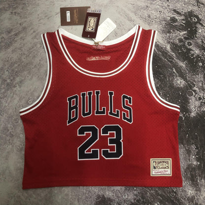 Regata Cropped Michael Jordan Chicago Bulls Mitchell & Ness Hardwood Classics