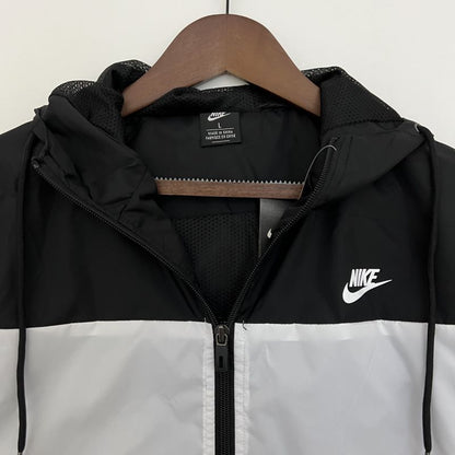 Corta Vento Preto Nike Preto x Cinza