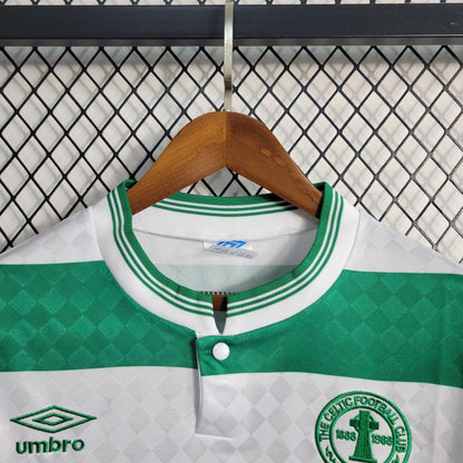 Camisa Manga Longa Retrô Celtic Verde 1988