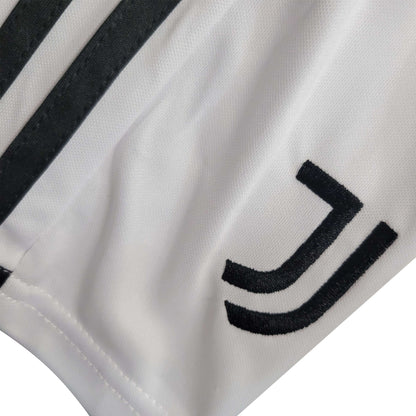 kit Infantil Juventus II 23/24 Unissex - Branco