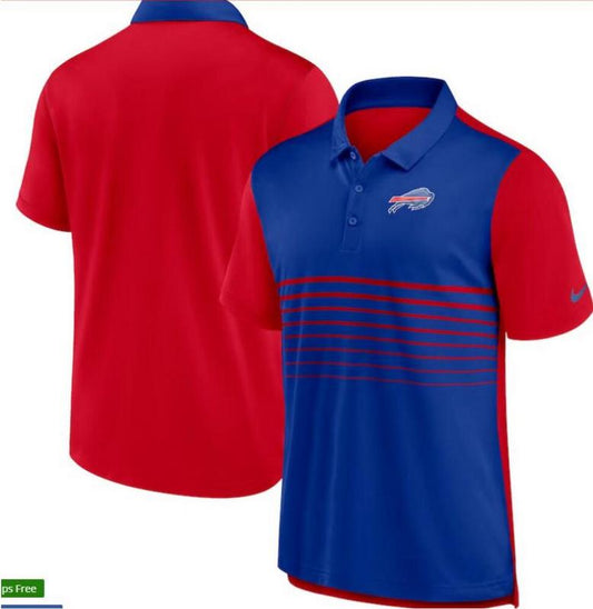 Camisa Polo Nike Buffalo Bills  - Azul/Vermelha