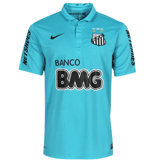 Camisa Retrô Santos 12/13 Torcedor Masculina - Azul marinho